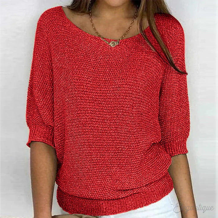 Maxine™ Relaxed Knit Top